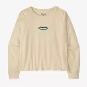 매장정품 PATAGONIA 파타고니아 []26SS 우먼즈 롱-슬리브드 오벌 로고 이지 컷 티셔츠 37869R5 1393812