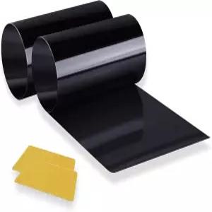 윈드실드 틴트 스트립 2팩 윈도우 카 5 VLT 태양 차양 열 및 자외선 차단 자동차용 태양광 보호 필름