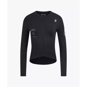 매장정품 스파이더 SPYDER 여성 사이클 더 턴 그래픽 긴팔 저지 SPJFCNFT551WBLK 137485