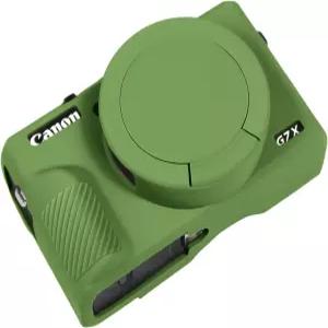 캐논 파워샷 G7 X 마크 III 디지털 카메라용 이지 후드 케이스 DSLR 탈착식 렌즈 커버 포함 소프트 실리콘