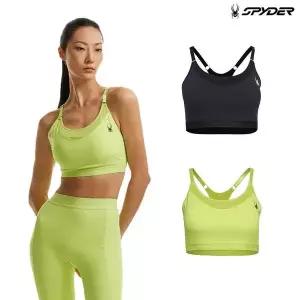 매장정품 스파이더 [스파이더 본사] 여성 레터링 로고 밴드 브라탑 SPHPCNBR251W 121786