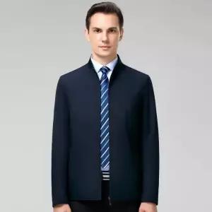 남성 봄 가을 차이나 면 재킷 캐주얼 빅사이즈 코트 J03Z3L OP3