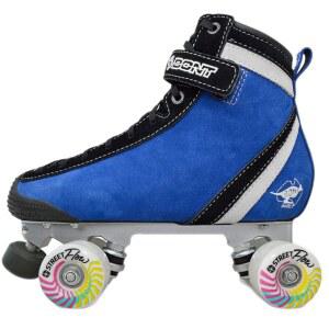 파크 램프 볼 스트리트를 위한 본트 파크스타 블루 스웨이드 프로 롤러 스케이트 - 야외 및 실내 스케이팅용 롤러스케이트