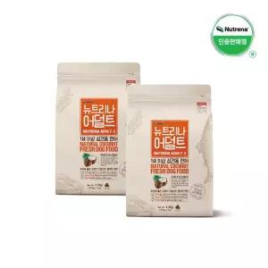 [뉴트리나] 강아지사료 어덜트 연어 2.1KG 2개