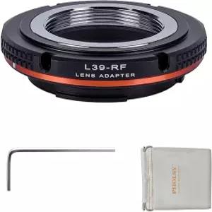라이카 M39 렌즈 L39 LTM 39mm 호환되는 PHOLSY 마운트 어댑터 캐논 EOS RF 카메라 본체 M39에서 R