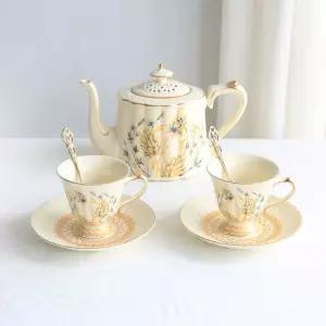 티팟 세트 북유럽 홍차 선물용 세트 고급 티포트