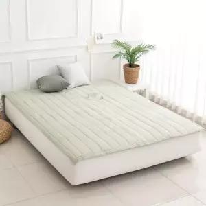 [르헤브] 올데이 시어서커 침대패드 고정밴드 여름 패드 SS