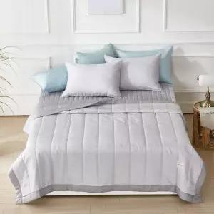 [르헤브] 모나코 풍기인견 누빔이불 패드세트 (Q/퀸)