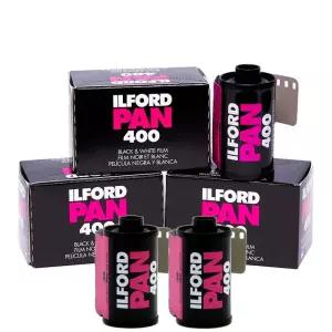 1-10 롤 ILFORD Pan 400 흑백 필름 135 35mm 네거티브 36 노출/롤 Kodak 카메라에 적합