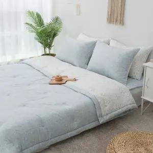 르헤브 빈티지플라워 호텔식 항균 모달 이불세트 베개 Q