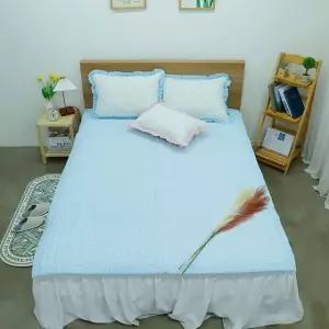 [르헤브] 러블리 시어서커 패드 겸 카페트 (Q/퀸)