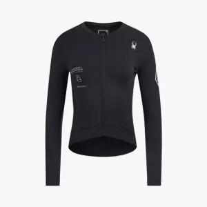 매장정품 스파이더 여성 사이클 더턴 그래픽 긴팔 저지 SPJFCNFT551WBLK 136979