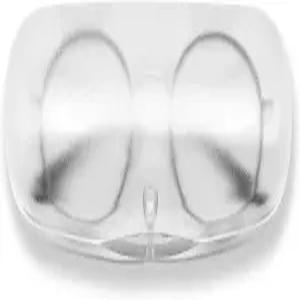 자르시오 하드쉘 안경 케이스 플라스틱 프로스팅 반투명 자기 잠금 기능이 있는