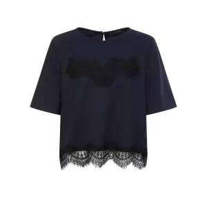 질스튜어트 JILLSTUART [26SS] 레이스장식 면 반팔티셔츠 JSTS6B210N3