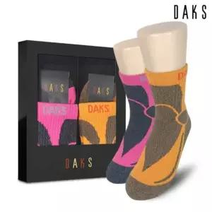 [정품] 닥스 여성 골프양말 2족 선물세트 파일중목 연사곡선 20928 {균일가 딜}