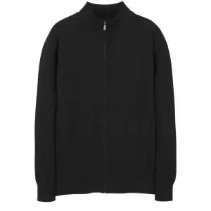 질스튜어트 JILLSTUART 니트 하이넥 집업 가디건 블랙 JNSW6A102BK