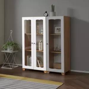 거실 주방 소품 수납 양문 미니멀 장식장 취미진열장 피규어장 감성디자인