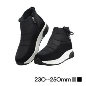 따뜻한 방한슈즈 여성 패딩부츠 인조퍼안감 겨울부츠 패딩신발 방한부츠 겨울신발 털신발