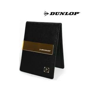 던롭) 남성용 소가죽 클립형 머니클립 DL-MM BK) 남성지갑 머니클립 소가죽지갑 가죽지갑