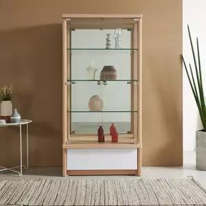 감성 홈스타일링 주방 거실 4단 장식장 취미진열가구 피규어장