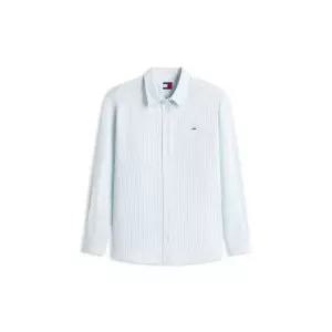 타미진스 TOMMY JEANS 린넨 블렌드 릴렉스 셔츠 (T32G1WSH04TWT10A6) T32G1WSH04TWT10A6 160310