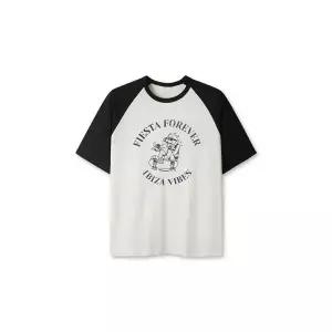 TOPTEN 공용) 오가닉 코튼 그래픽 반팔 티 (레터링)_MSF2TS3011