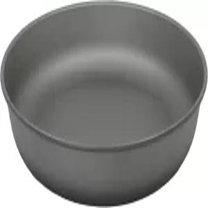 쿠빅 티타늄 판 7.7 직경(195mm) - 배낭여행 캠핑 생존을 위한 초경량 및 컴팩트 디너 플레이트