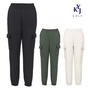 겨울 카고조거팬츠 숏 슬림 여성 패딩바지 DPWLPT41