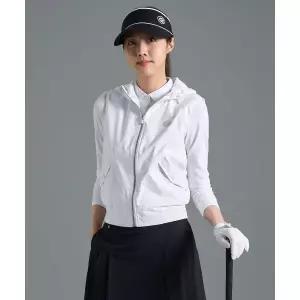 매장정품 빈폴 BEANPOLE GOLF [B_under] 여성 발수 후드 메쉬안감 베스트 화이트 BJ6136L021 664534