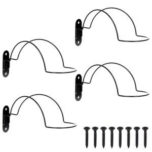 오토바이 승마 야구 하키 코스프레 헬멧을 4팩 월 장착 헬멧 랙 철제 홀더 나사 공간 절약형 보관함