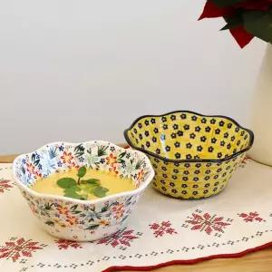 [2+2] 폴란드풍 파뷔에 잘리피에 면기세트 (옐로우플라워) 총4P