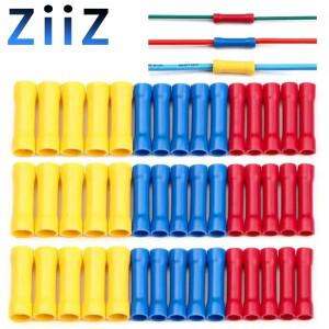 ZiiZ 모듬 버트 커넥터 절연 압착 단자 전기 케이블 와이어 BV1.25 BV2.5 자동차 액세서리