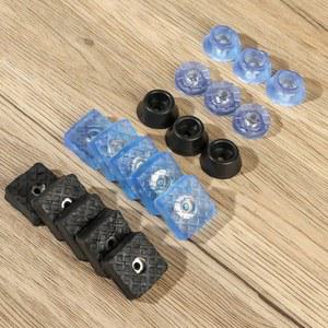 호환 고무 미끄럼 방지 의자 다리 캡 발 패드, 소파 발 커버, 바닥 가구 다리 비소음 보호 패드, 나사 , 10