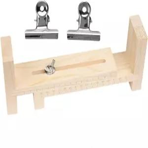 줄럭 파라코드 지그 팔찌 자 나무 도구 키트 직조 DIY 공예 직조용 브딩