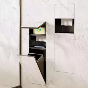 매립 휴지걸이 히든 교체 티슈 흰색 스텐 두루마리 건그레이