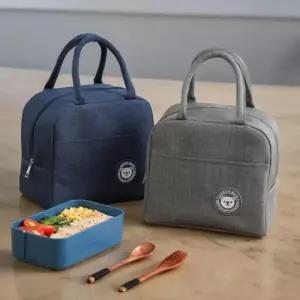 곰돌이 보온 보냉 도시락가방 런치백