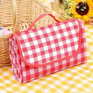 풀체크 파스텔 피크닉매트 대형돗자리 포켓돗자리 캠핑돗자리 피크닉돗자리 3종 4인용 10인용