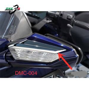 [호환품]백미러 커버 바이크 오토바이 크롬 페어링 ABS 플라스틱 장식 부품 Honda 호환 Goldwing GL1800  ~