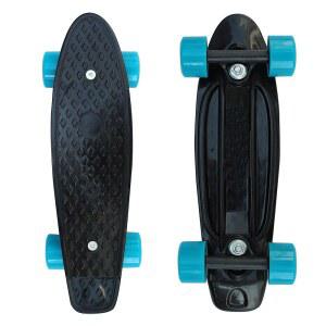 탑 디자인의 SK8MEMO 17x5 인치 미니 스케이트보드, ABEC-7 베어링과 부드러운 PU 휠을 갖춘 초보자용 크루저 스케이트보드 u2026