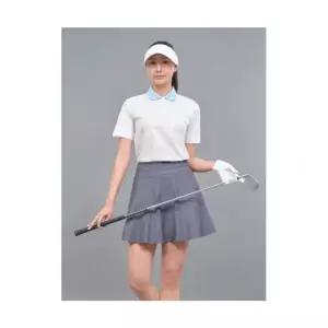 매장정품 빈폴 BEANPOLE GOLF 여성 봄 데님 플레어 스커트 네이비 BJ5326A08R 667183