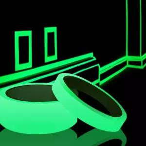 야광 테이프 안전용 비상 야광 테이프 가이드 스티커 라인 발광 자전거 장식용 캠핑 스키 낚시 보드