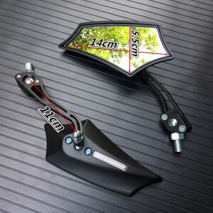 [호환품]8색 바이크 오토바이 백미러 모토 액세서리 unviersal 8MM 10MM 스쿠터 크로스