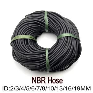 1/3/5M NBR 고무 호스 내유성 파이프 ID 2 3 4 5 6 7 8 10 13 16 19 mm 연료 튜브 휘발유 디젤 오일 라인