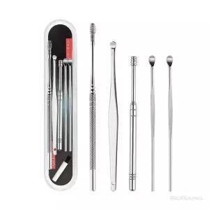 5종 귀이개 세트 귀지청소 나선형 위생용품 핀셋