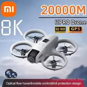 Xiaomi i1PRO 드론 전문 8K HD 카메라 5G WIFI 브러시리스 FPV U스크린 원격 제어 회피 공중 URC20000M