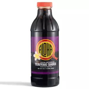 알로하 쇼유 - 매운 텐 프리 하와이안 테리야키 소스 24온스