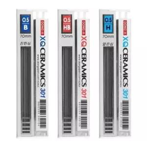 동아 301 XQ 세라믹 샤프심 0.5mm HB H B 부품 소모품 자재 파츠