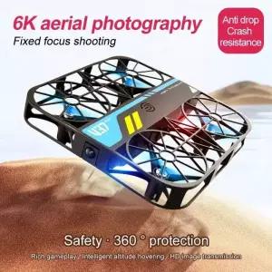 4D-V37 미니 포켓 드론 고도 호버 항공 사진 2.4G WiFi HD 이미지 전송 4K 카메라가 장착된 FPV RC 쿼드콥