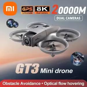 Xiaomi GT3 8K HD 드론 GPS 전문 공중 장애물 회피 원격 제어 브러시리스 비행 기계 Folde UVA RC15000M