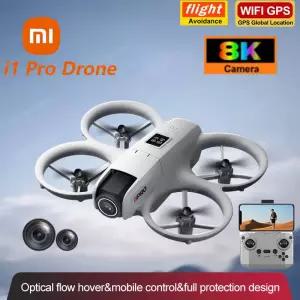 Xiaomi i1PRO 미니 드론 8K HD 듀얼 카메라 공중 장애물 회피 광학 흐름 호버 4축 RC 10000M